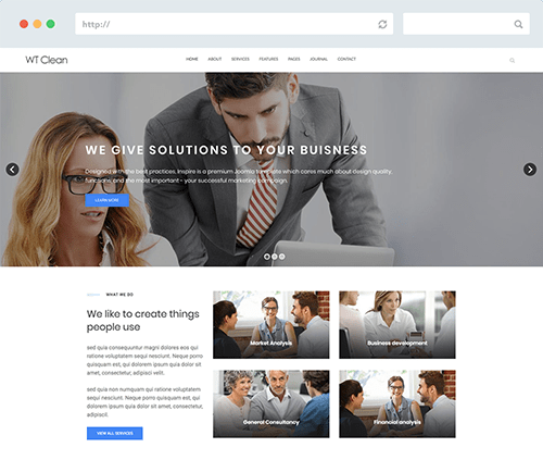 Business Joomla Template